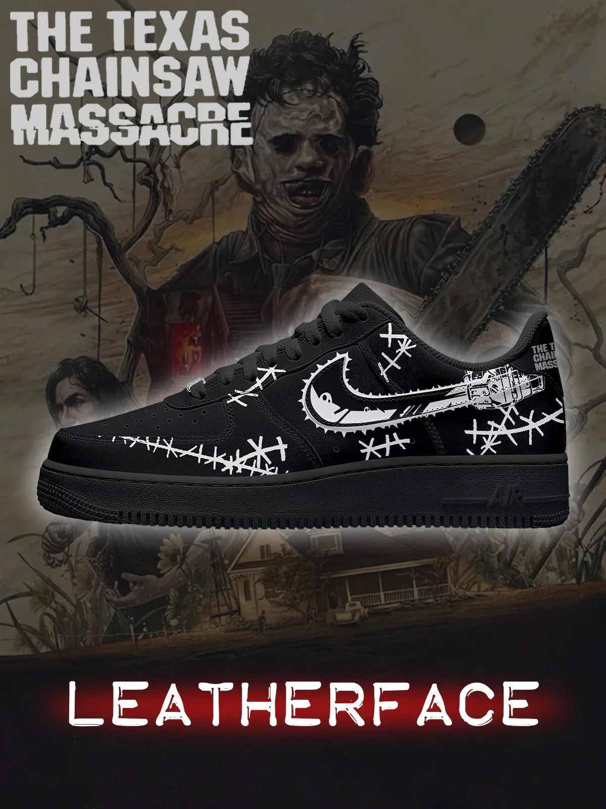Leatherface Design Shoes F1