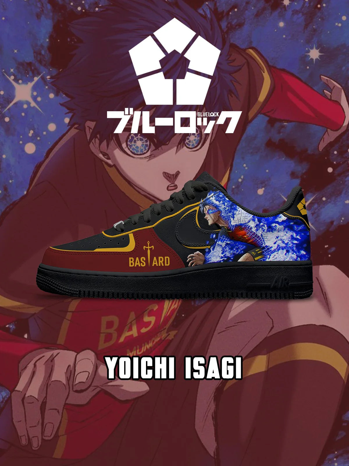 Yoichi Isagi Design Shoes F1