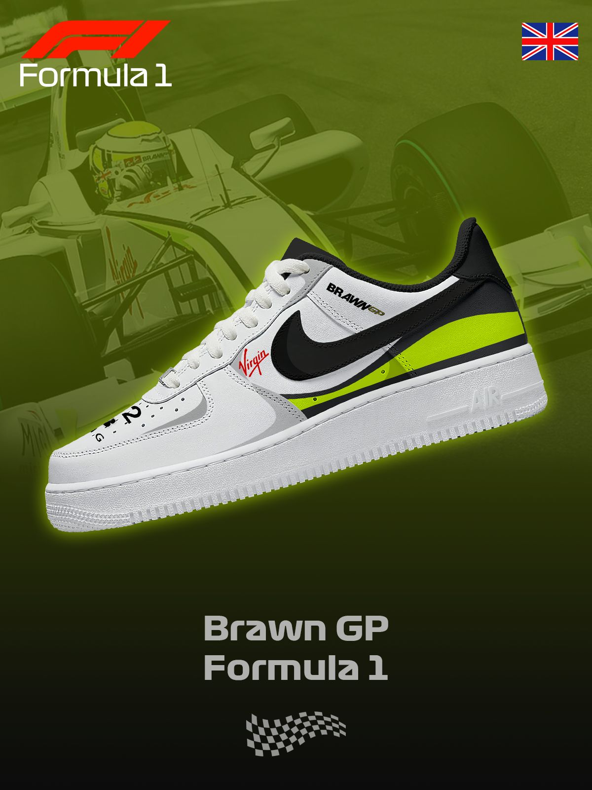 BGP F.1 Design Shoes F1