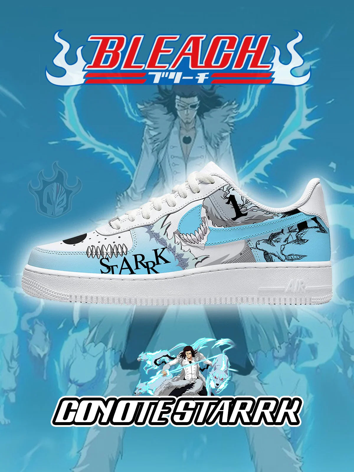 Coyote Starrk limited edition Design Shoes F1