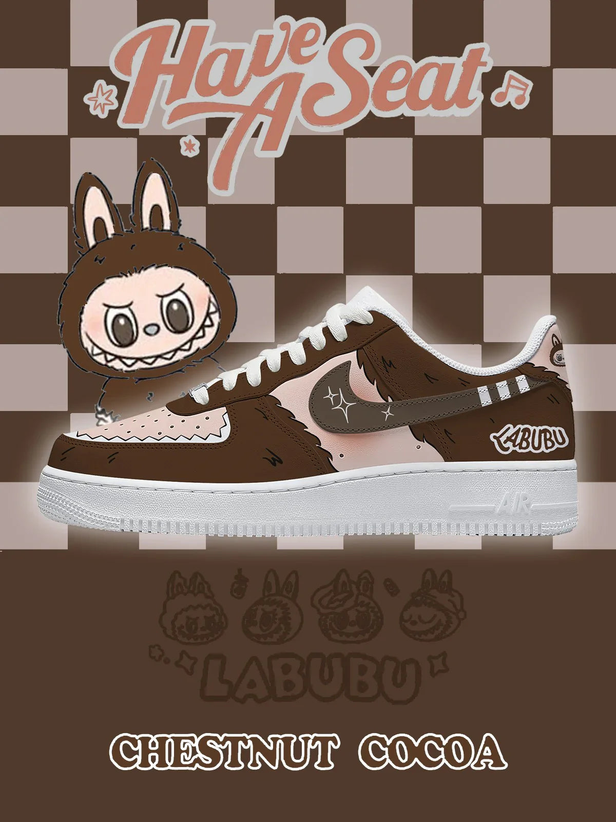 Chestnut Cocoa Design Shoes F1