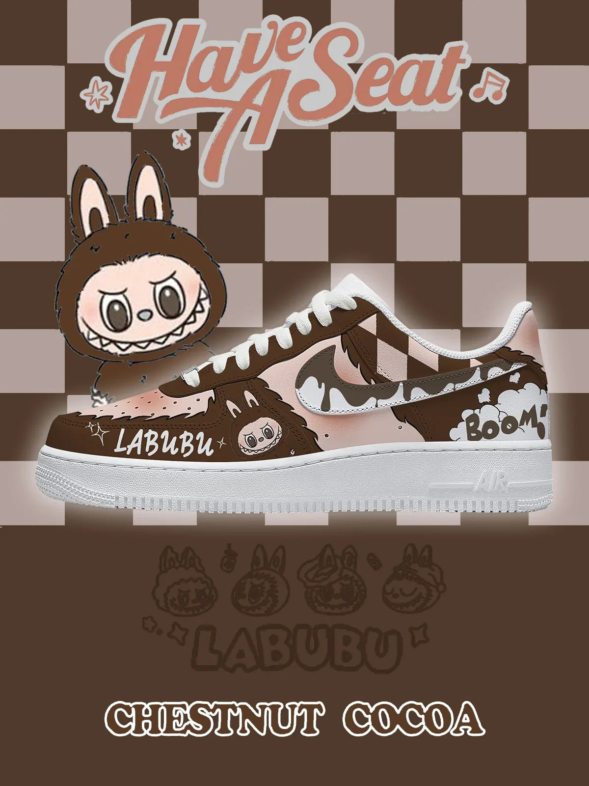 Chestnut Cocoa Design Shoes F1