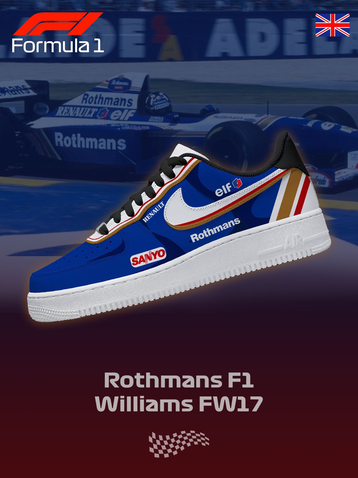 Williams FW17 Design Shoes F1