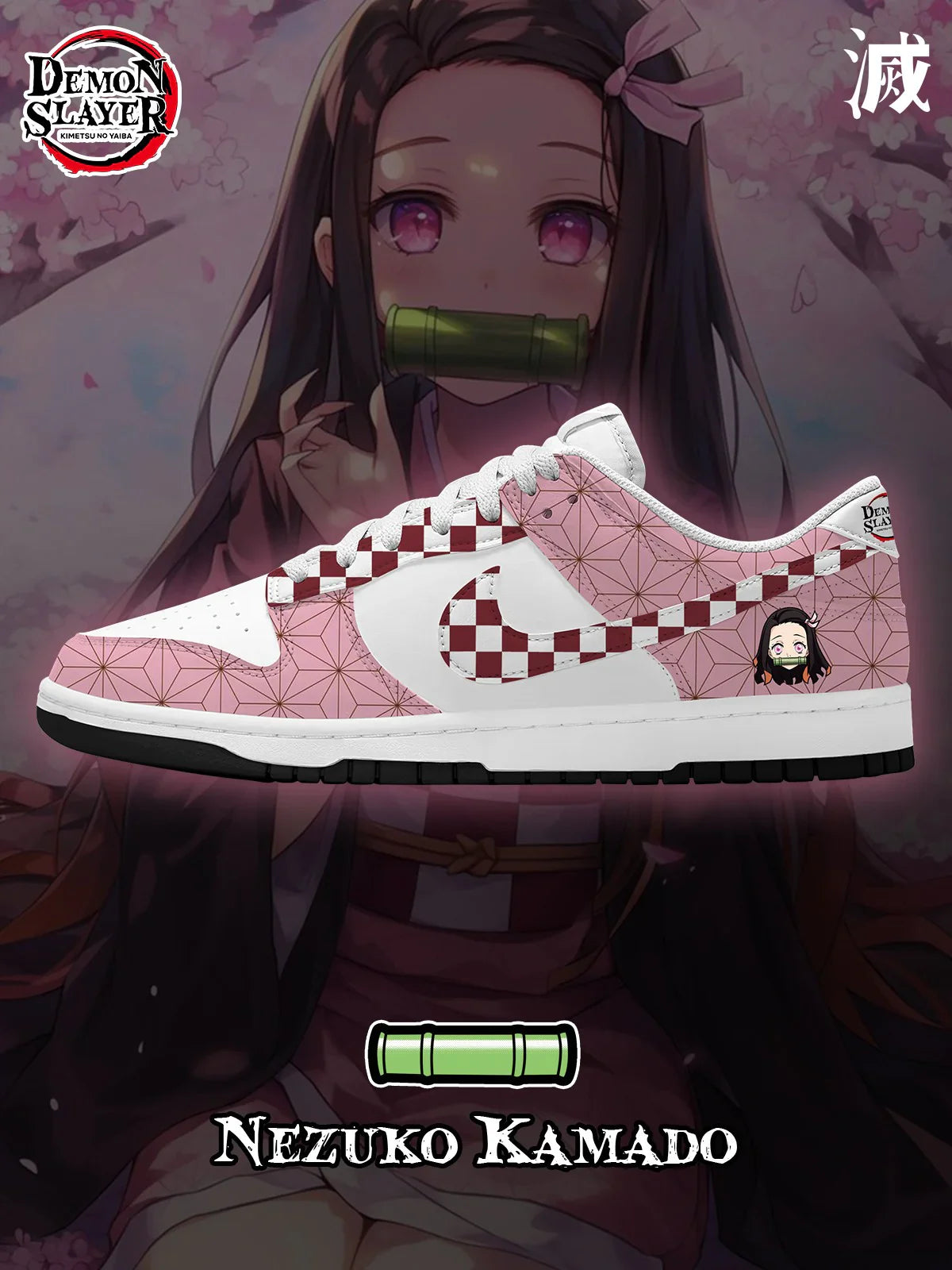 Nezuko Kamado Design Shoes DK