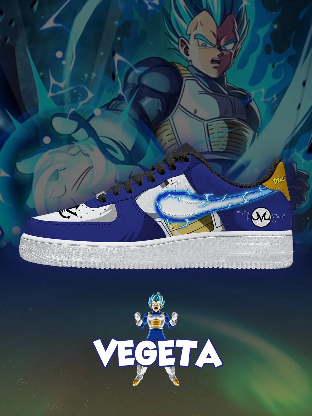 Vegeta limited edition Design Shoes F1