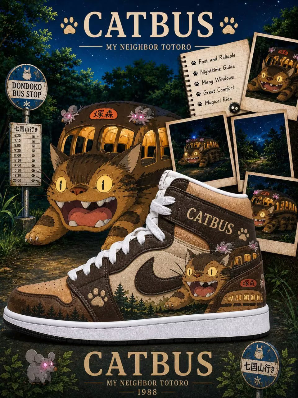 Catbus V.1 Design Shoes J1