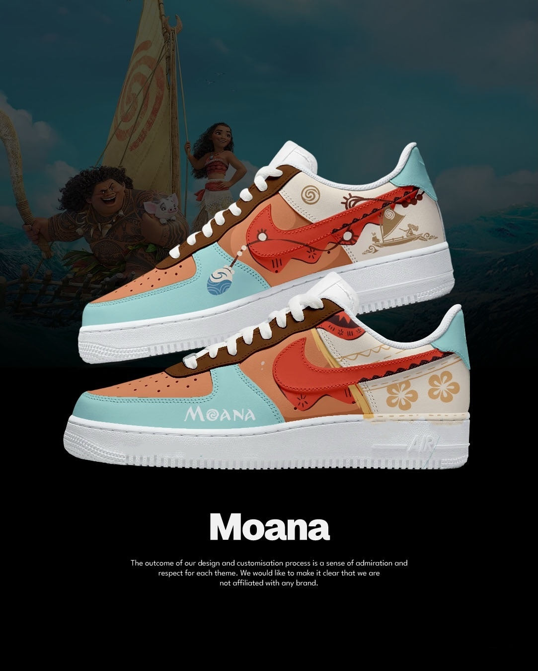 Moana Design Shoes F1