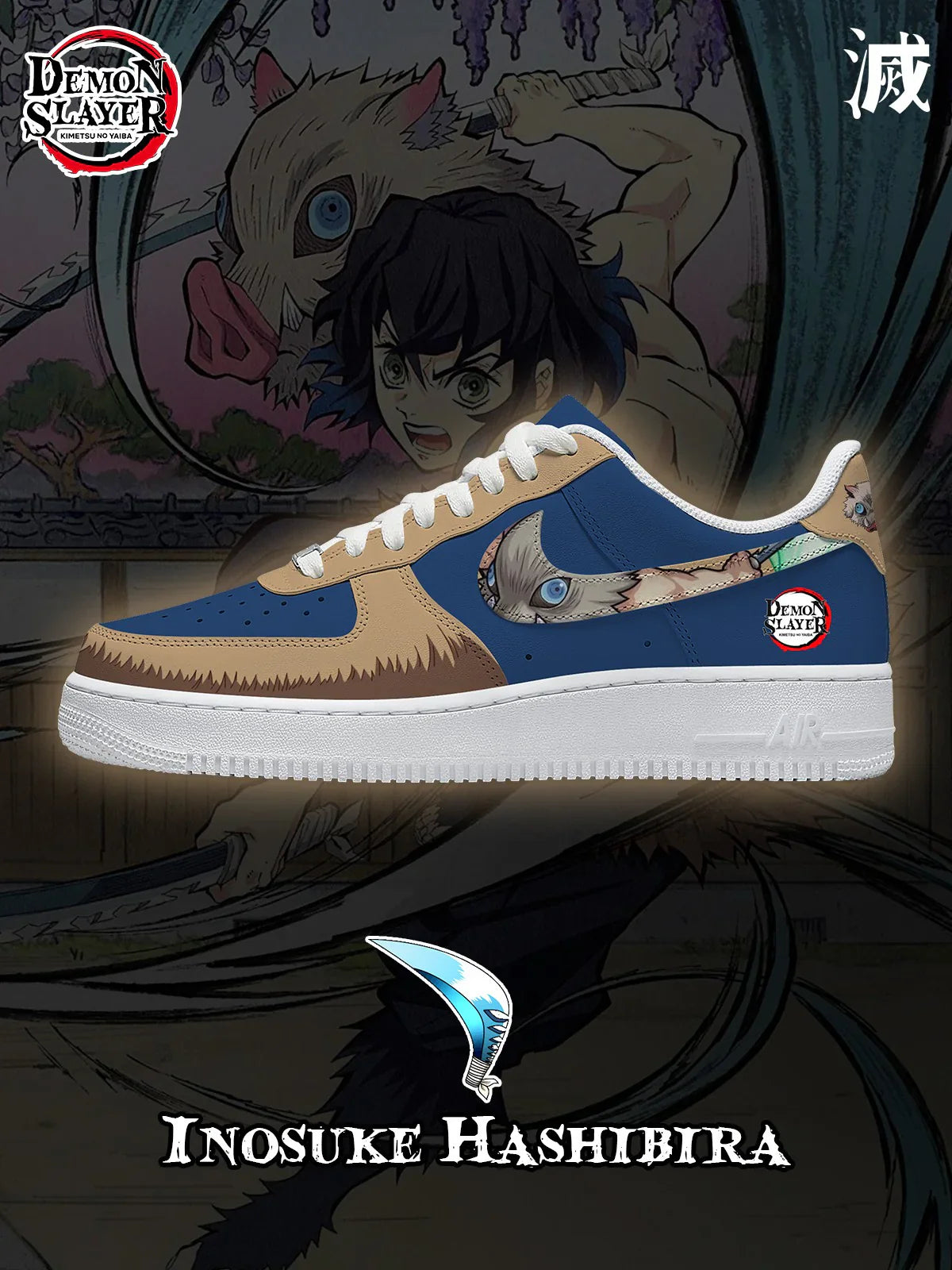 Inosuke Hashibira Design Shoes F1