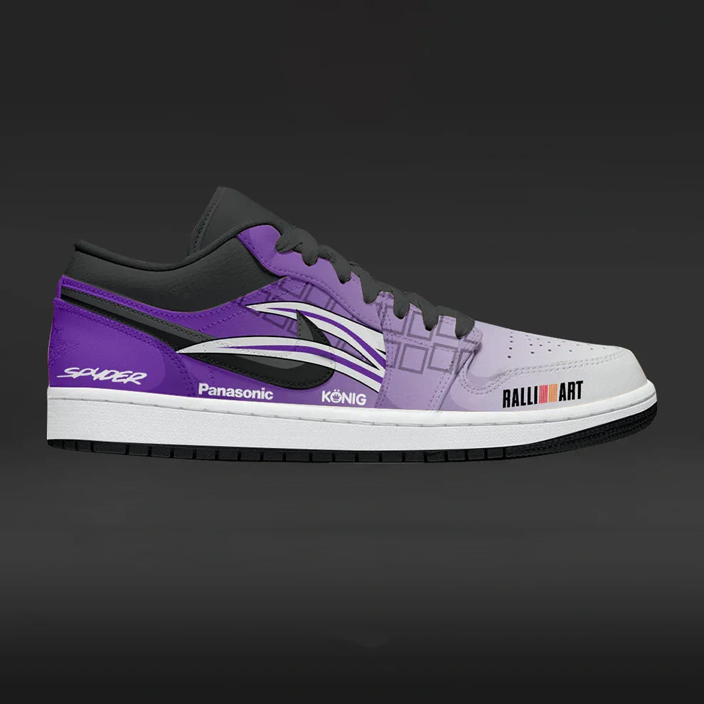 Roman Pearce's Mitsubishi Spyder Design Shoes J1 Low Top
