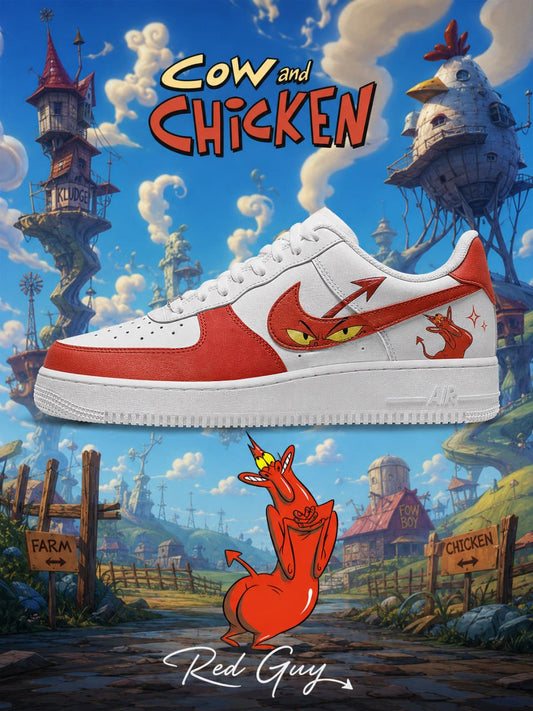 Red Guy V.1 Design Shoes F1