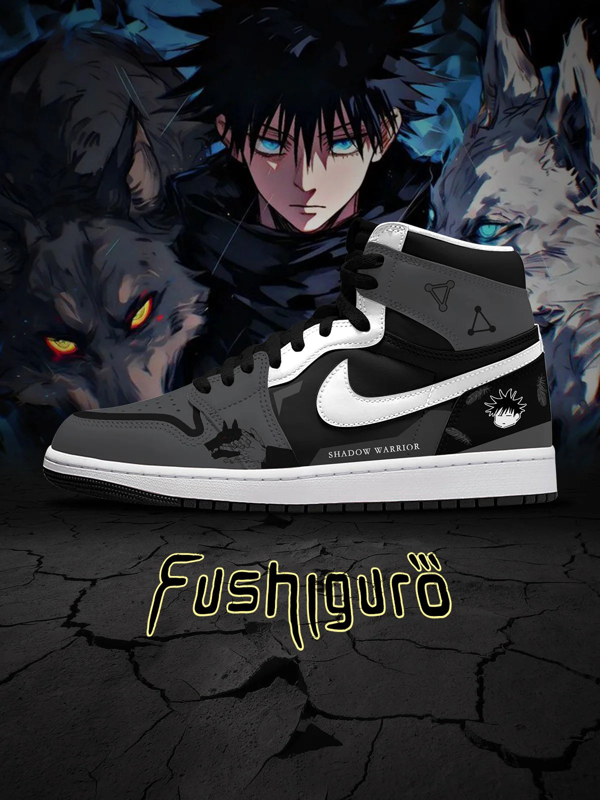 Megumi Fushigur (adult and kids size available) Design Shoes J1