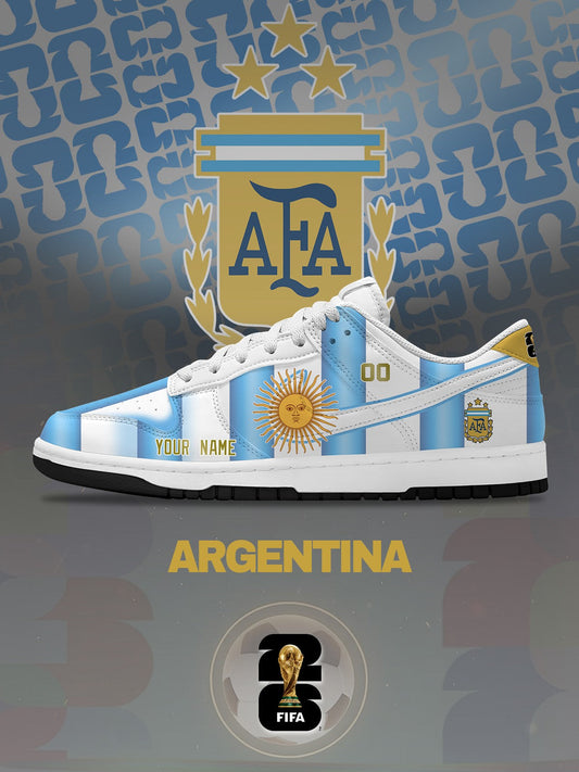 World Cup 2026 Argentina V.1 Custom SB-Style Sneakers Design Shoes DK