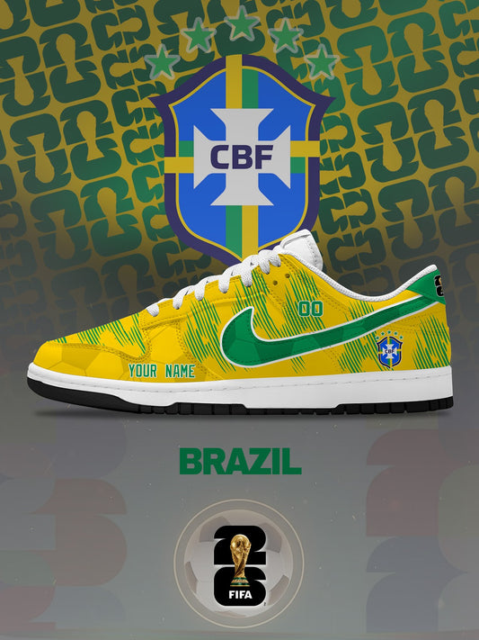 World Cup 2026 Brazil V.1 Custom SB-Style Sneakers Design Shoes DK