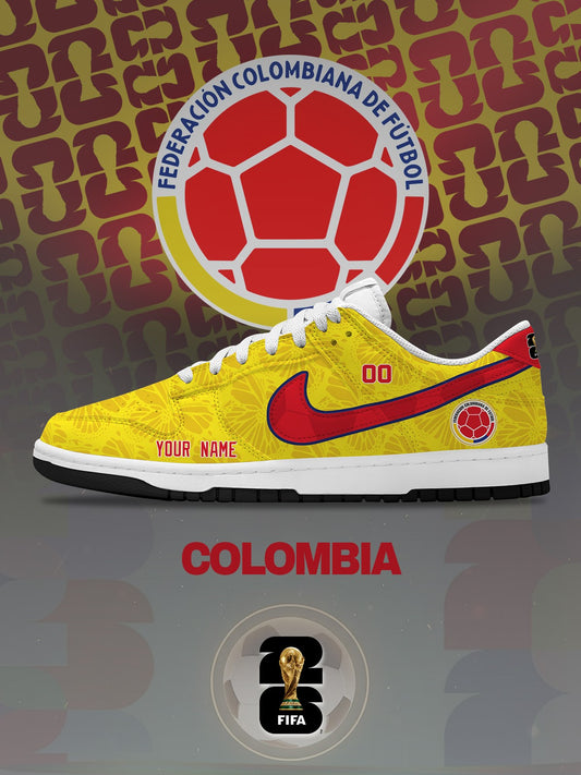 World Cup 2026 Colombia V.1 Custom SB-Style Sneakers Design Shoes DK