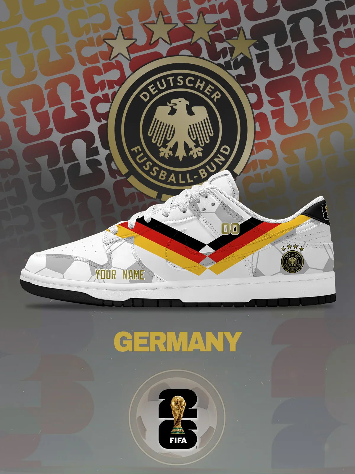 World Cup 2026 Germany Design Shoes DK