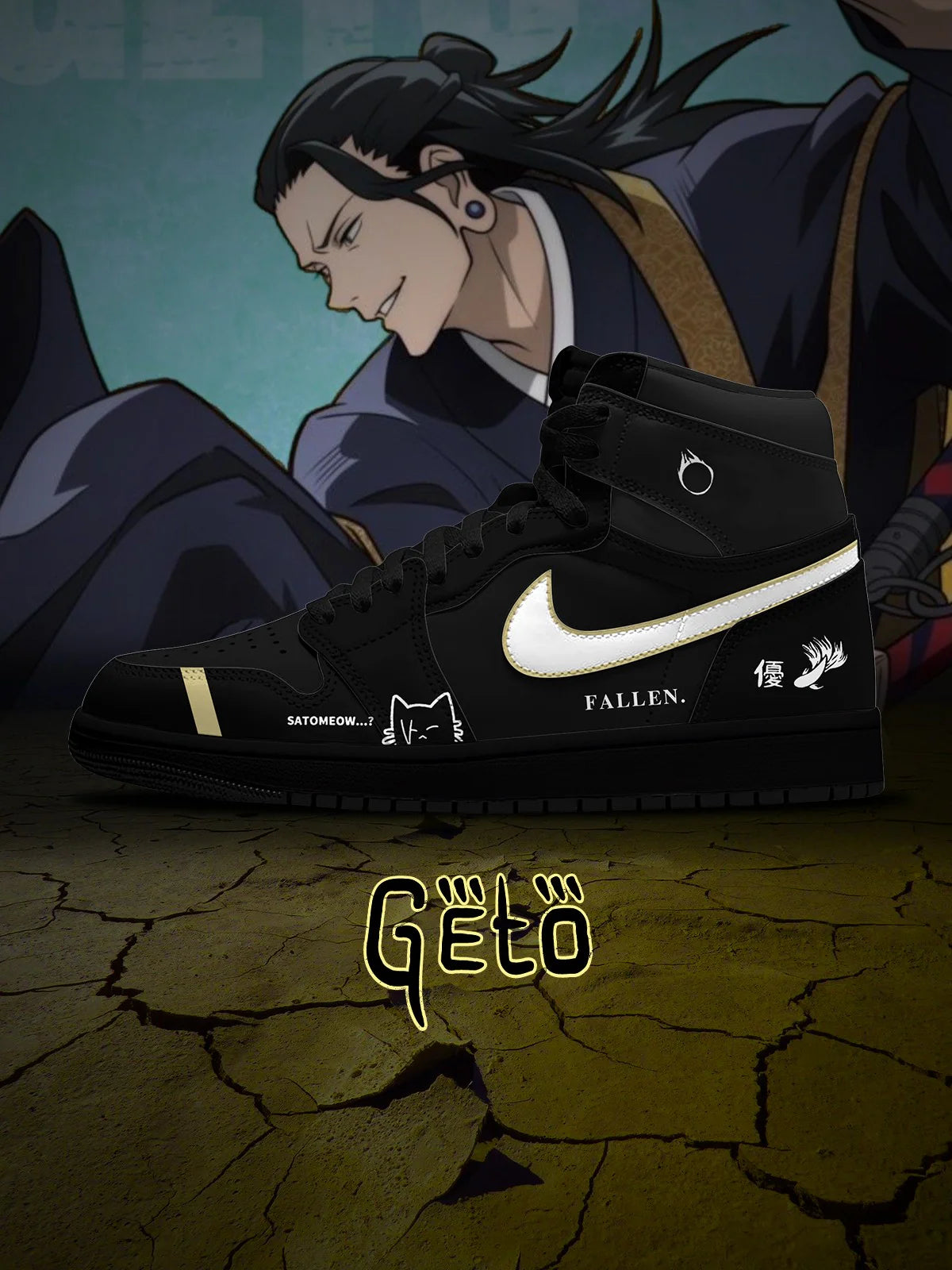 Suguru Geto (adult and kids size available) Design Shoes J1
