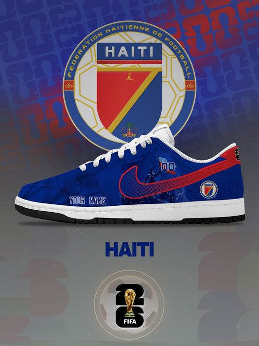 World Cup 2026 Haiti V.1 Custom SB-Style Sneakers Design Shoes DK