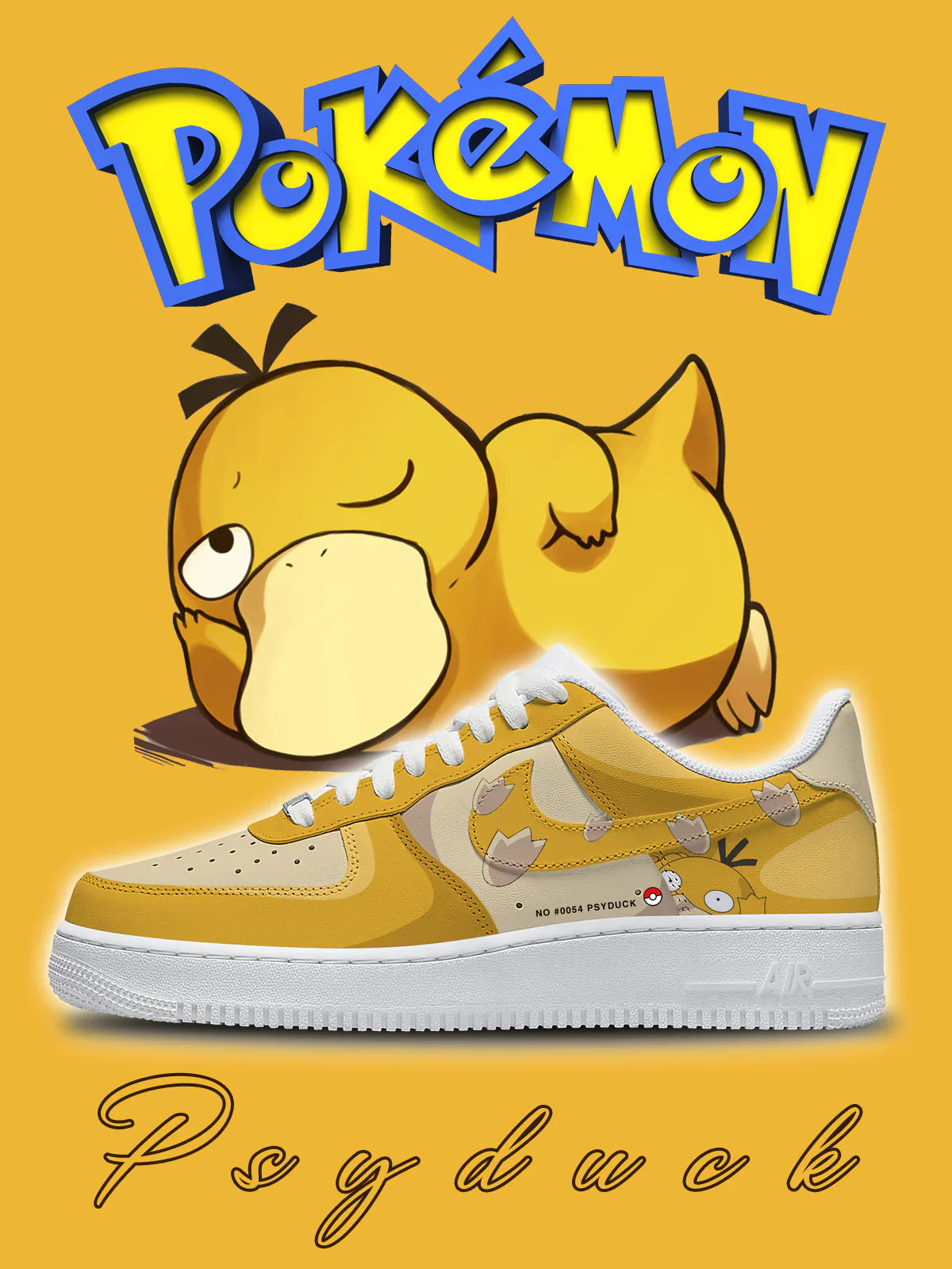 Psyduck limited edition Design Shoes F1