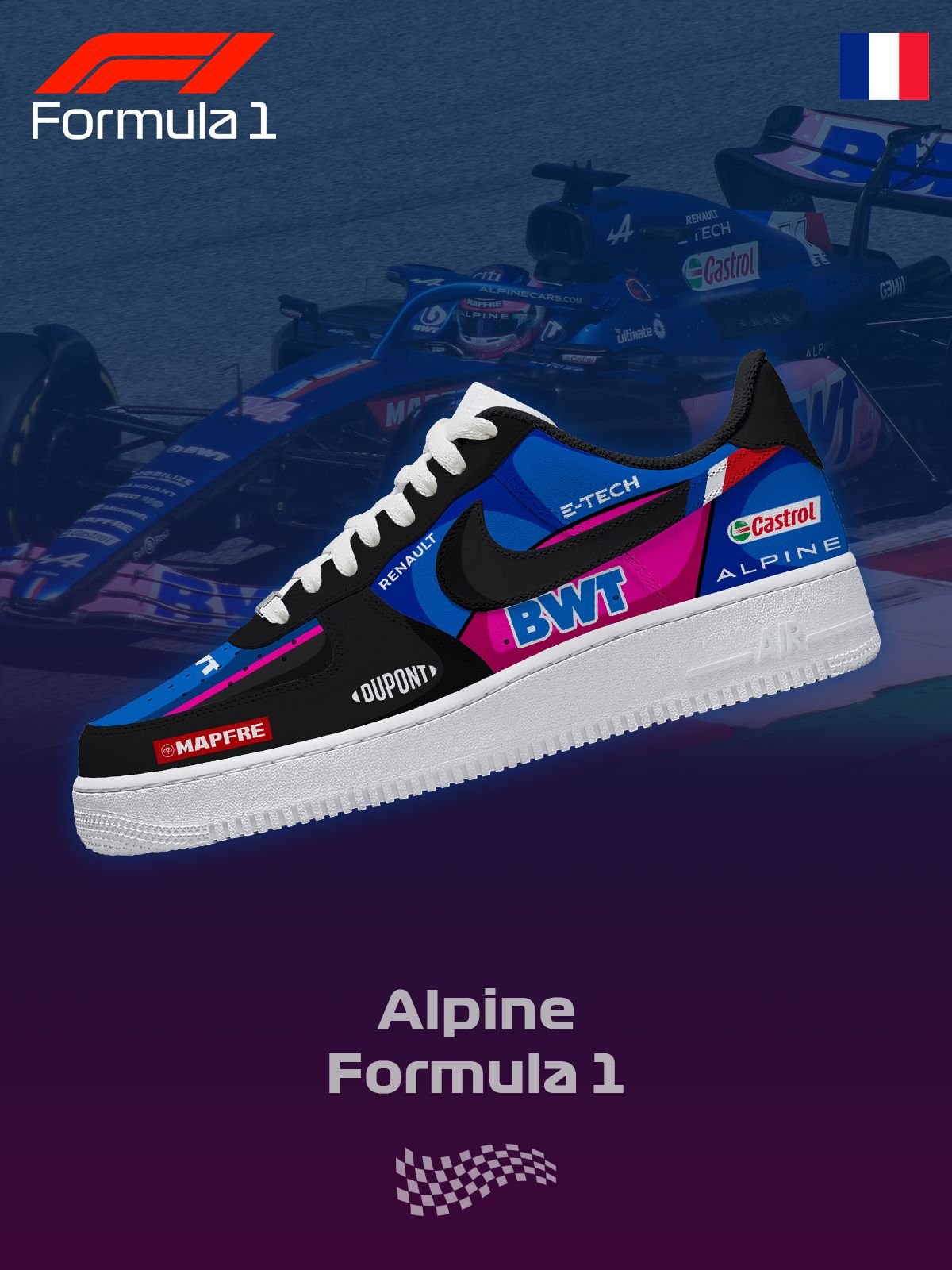 BWT F.1 Design Shoes F1