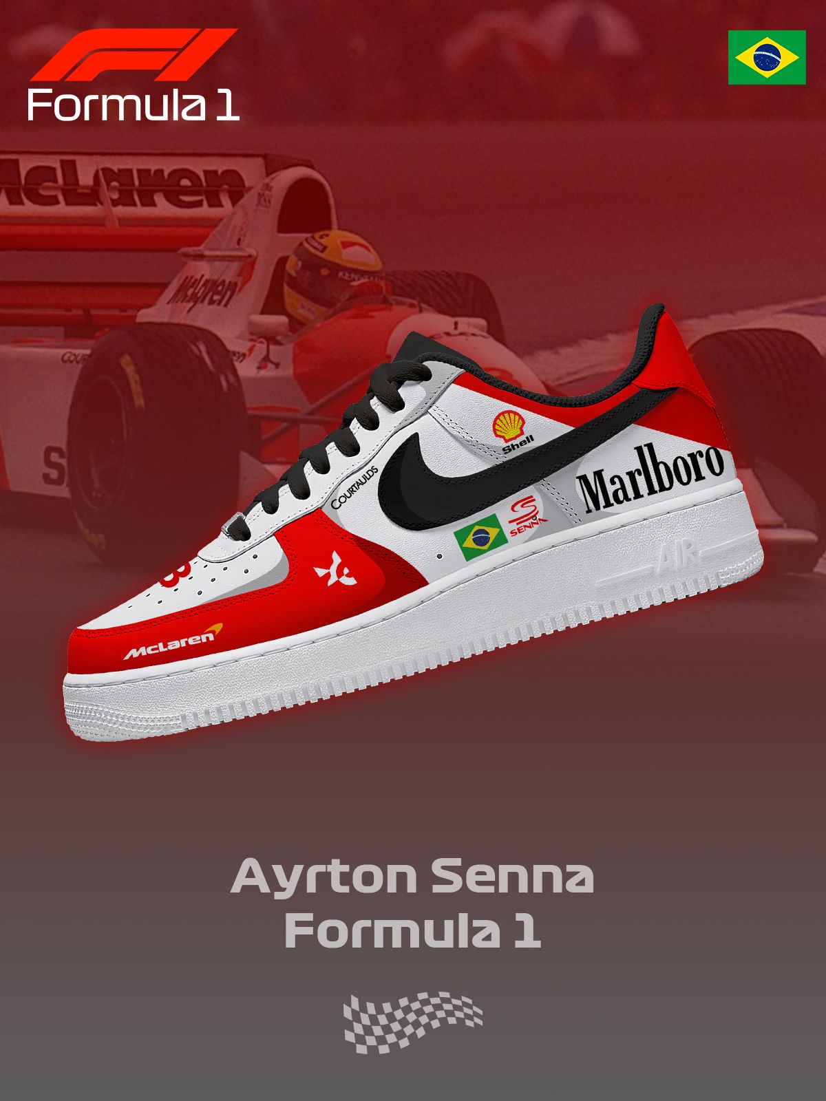 Senna F.1 Design Shoes F1