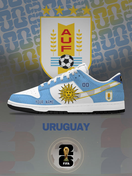 World Cup 2026 Uruguay V.1 Custom SB-Style Sneakers Design Shoes DK