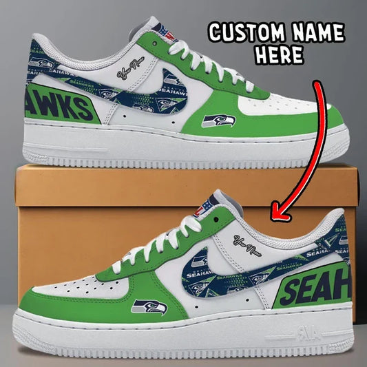 Seattle Seahawks limited edition Design Shoes F1