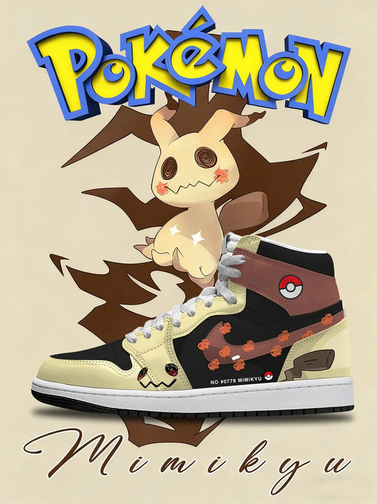 Mimikyu (Adult and kids size available) Limited Edition Design Shoes J1