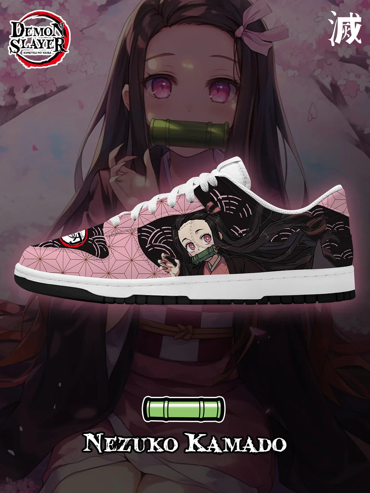 Nezuko Kamado Design Shoes DK