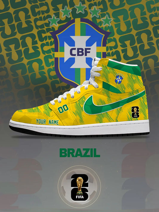 World Cup 2026 Brazil Design Shoes J1