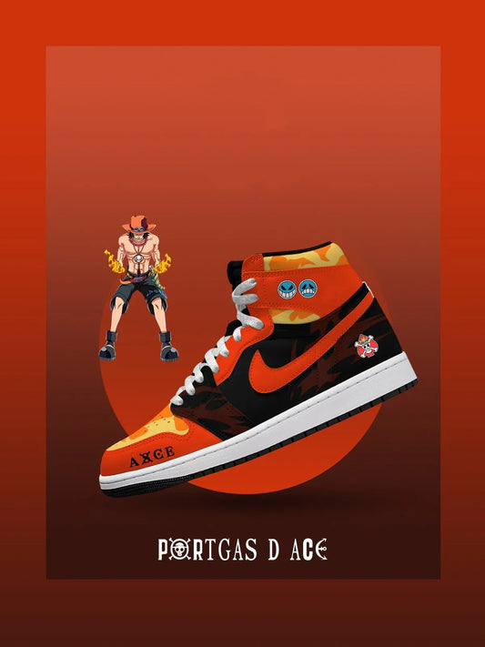 Ace (Adult and kids size available) Limited Edition Design Shoes J1