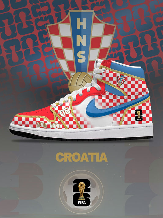 World Cup 2026 Croatia V.1 Design Shoes J1
