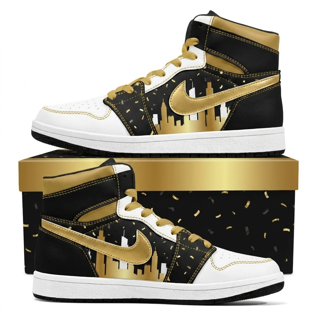 Confetti Skyline Rise Design Shoes J1