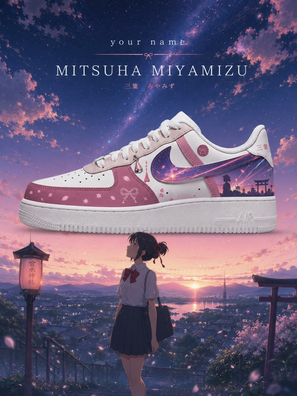Mitsuha Miyamizu V.4 Design Shoes F1