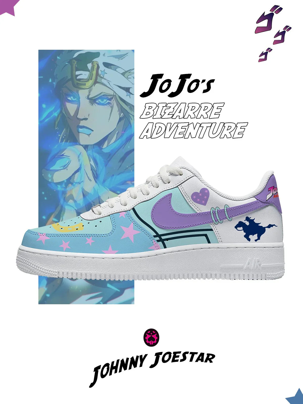 Johnny Joestar  Design Shoes F1