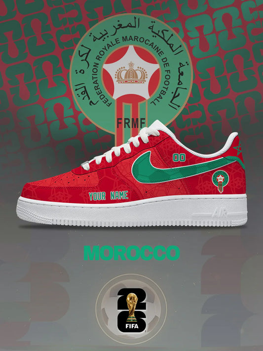 World Cup 2026 Morocco Design Shoes F1