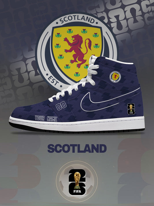 World Cup 2026 Scotland V.1 Design Shoes J1