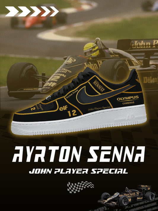 Ayrton Senna John Player Special V.1 Design Shoes F1