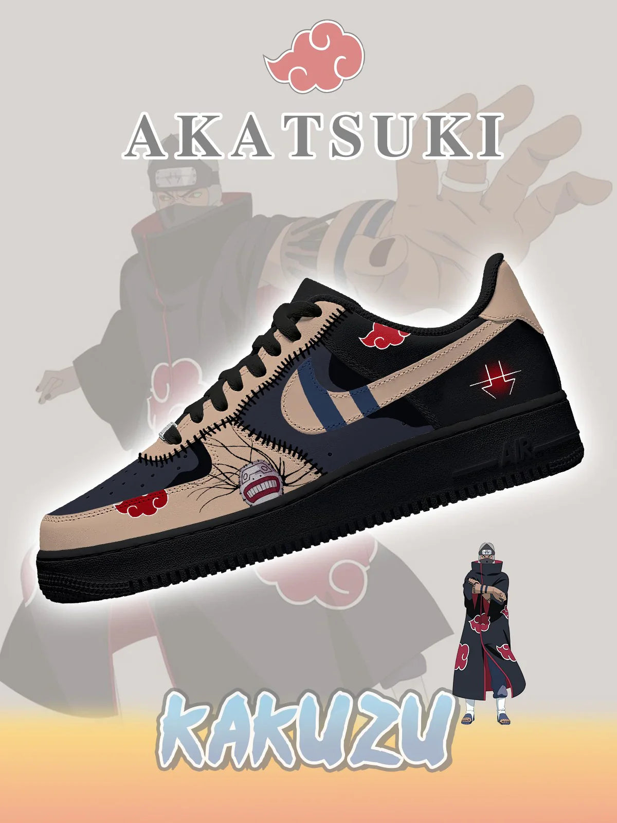 Kakuzu limited edition Design Shoes F1