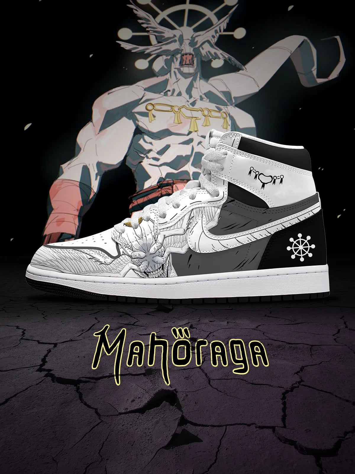 Mahoraga (adult and kids size available) Design Shoes J1