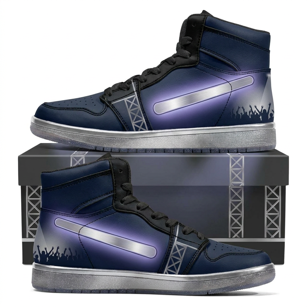 Midnight Stage Glow Design Shoes J1