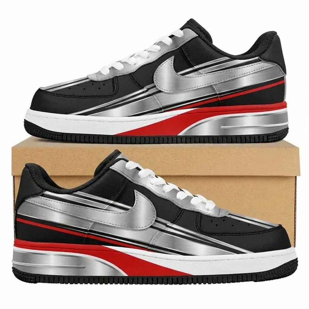 Chrome Pitroad Surge Design Shoes F1