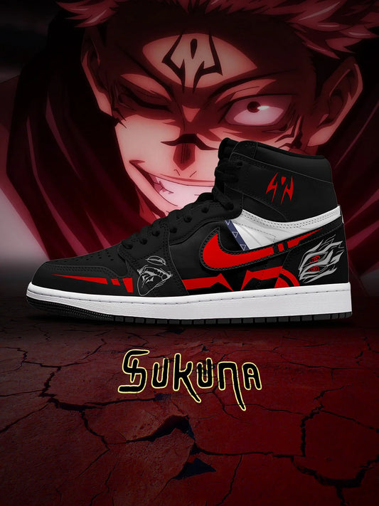 Ryomen Sukuna (adult and kids size available) Design Shoes J1