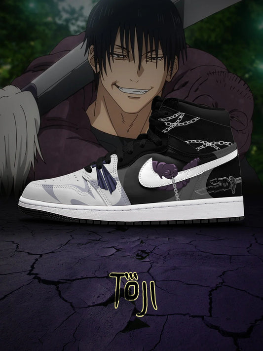 Toji Fushiguro (adult and kids size available) Design Shoes J1