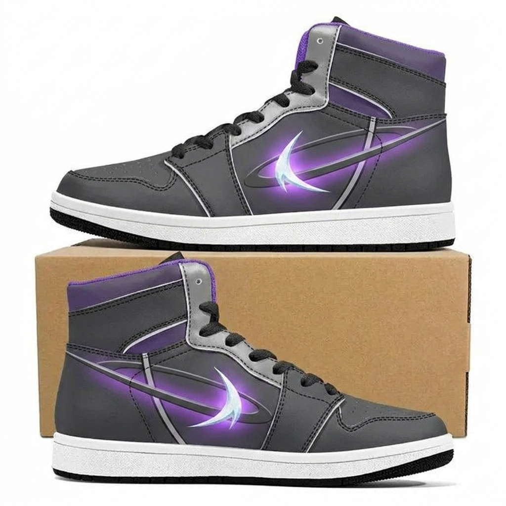 Encore Orbit Violet Design Shoes J1