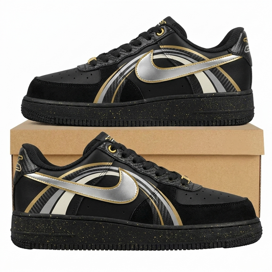 Midnight Chicane Crown Design Shoes J1