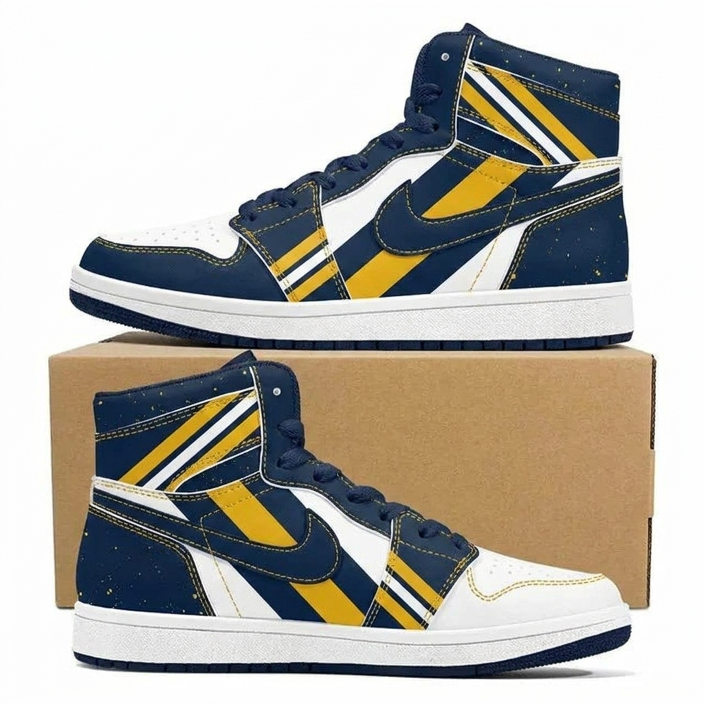Captain Midnight Band Design Shoes J1