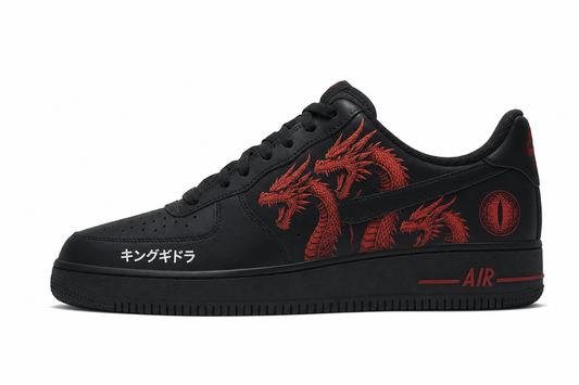 King Ghidorah Design Shoes F1