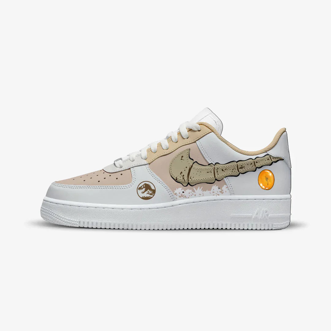Custom Printed T REX Design Shoes F1