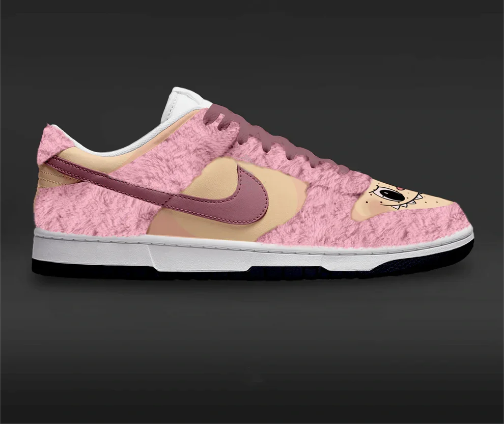 Lychee Berry Design Shoes J1 Low Top