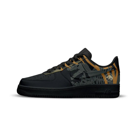 Custom Printed Spinosaur Design Shoes F1
